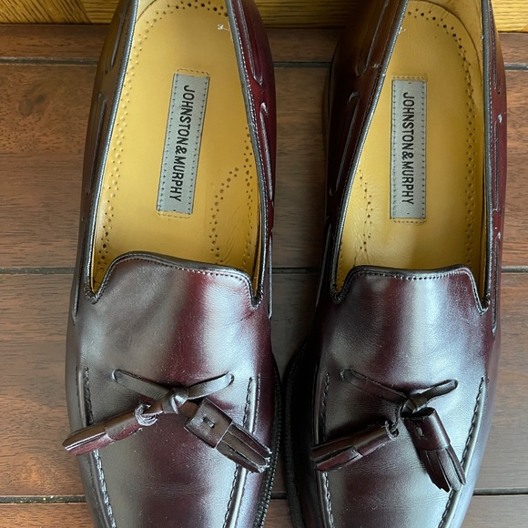 Johnston & Murphy, 10D, Deerfield Burgundy, Aristocrat main image 5